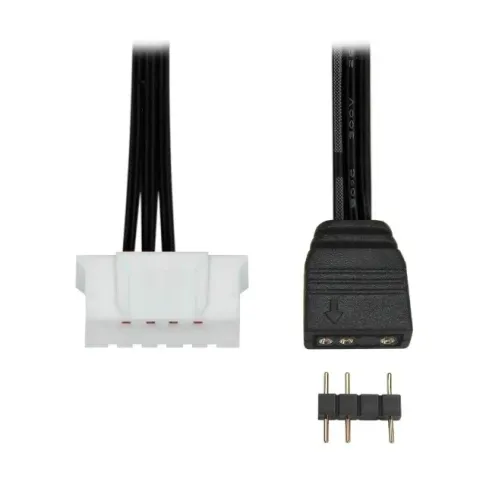 Adaptador 6 Pinos Controladoras Fan Para Led Argb 3 Pinos 5v