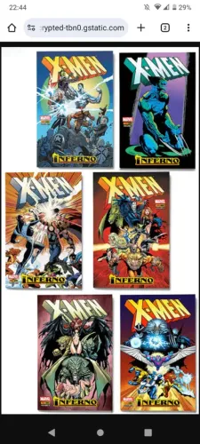 Coleção X-Men Inferno