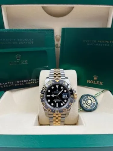 Rolex GMT-Master II Ouro e Aço