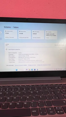 Notebook Lenovo IdeaPad