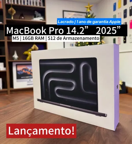 MacBook Pro 14 - M5 | 16GB | 512 SSD lacrado