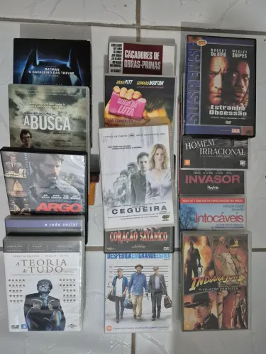 DVDs (Filmes, Musicais, Estudos Teológicos)