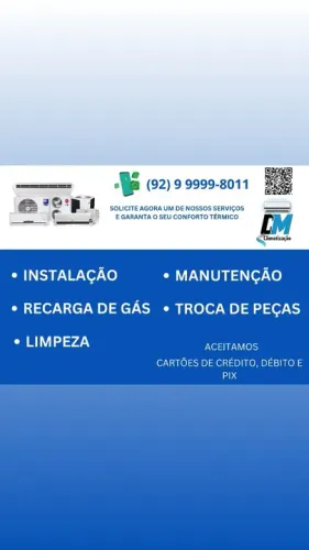 Instalações e lavagem de ar condicionados