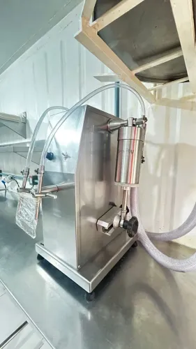Embaladora Pneumática de bancada inox - 2 bicos