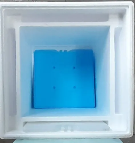 Caixa Isopor Térmica com 4 Gelox grande