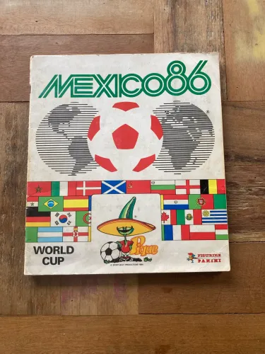 Álbum Copa 1986 Completo - oficial Panini