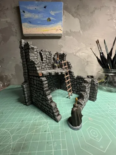 Ruínas Miniatura RPG DND