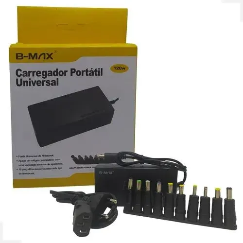 Carregador Portátil Fonte Universal para notebook e monitor - Anápolis 