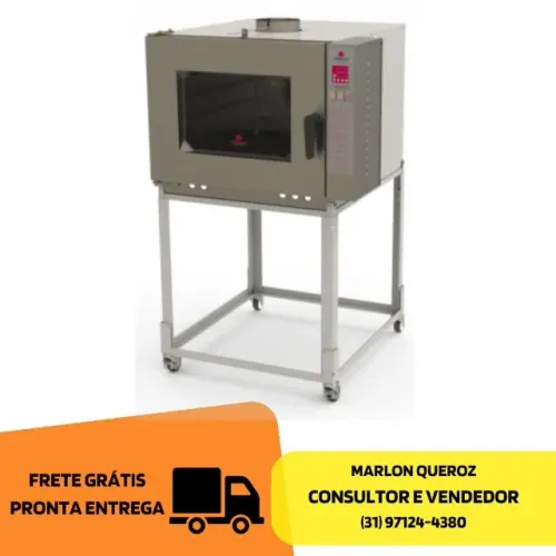 Forno Turbo Elétrico Progás 5 Esteiras Monofásico - 220v Novo