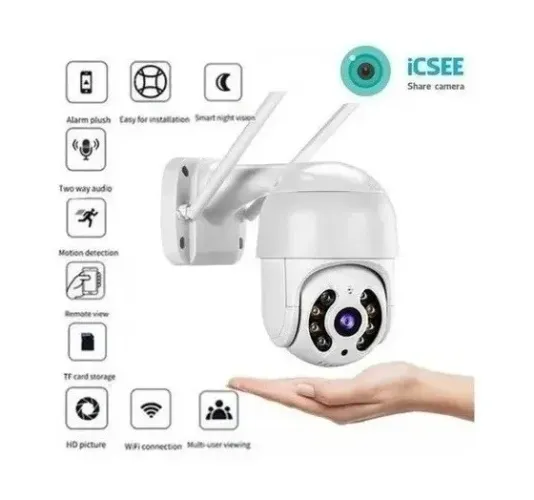 Câmera A8 Prova D?água Full Hd Infravermelho Zoom 4x Icsee