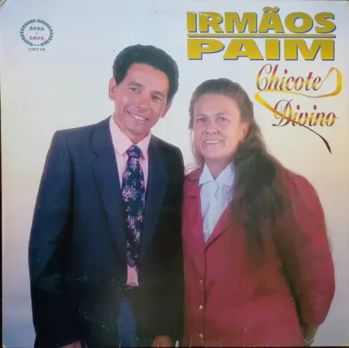 Lp Disco de Vinil Gospel Evangélico Irmãos Paim - Chicote Divino - Raro