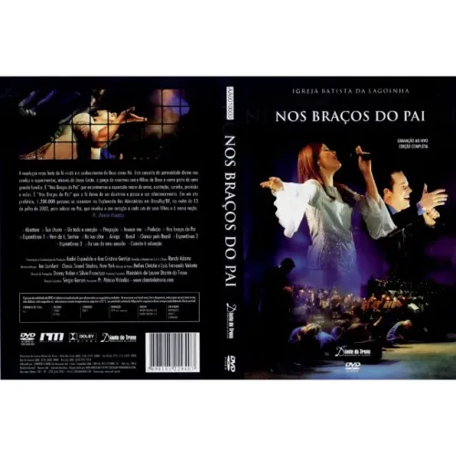 DVD Nos Braços do Pai - Diante do Trono