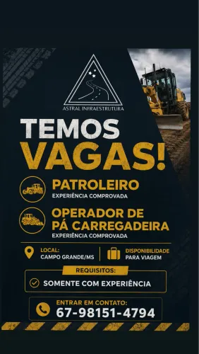 Vagas de emprego