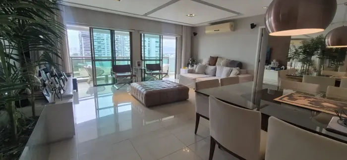 Apartamento com 135m2 4 quartos Barra da tijuca Pallais de Nice
