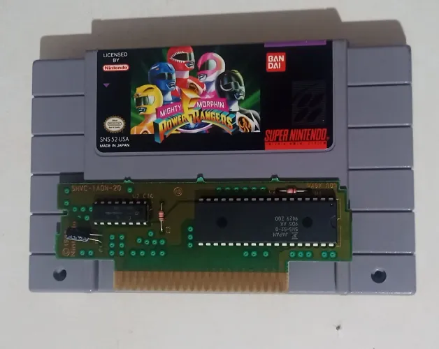 Power Rangers original super Nintendo snes