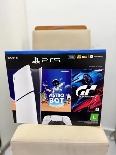 PLAYSTATION 5 LACRADO (Midia digital c/ jogos)