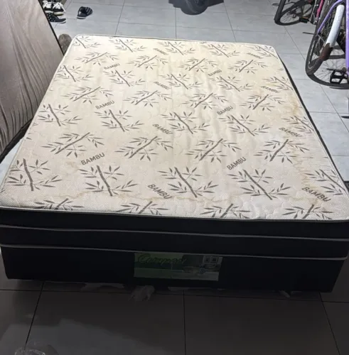 Cama box casal