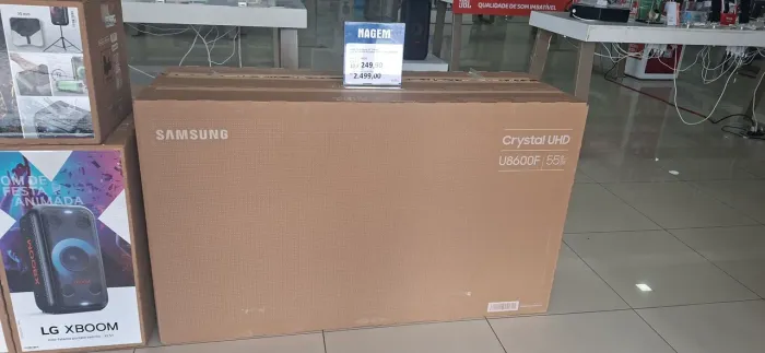 Tv 55 crystal Samsung (Nova lacrada com NF)