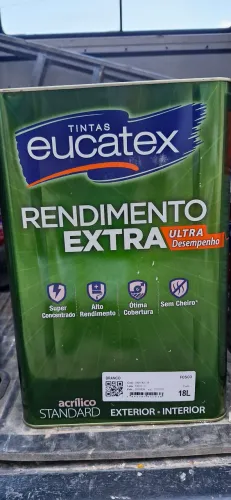 TINTA ACRÍLICA EUCATEX BRANCO 