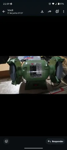 Esmeril de bancada 110v