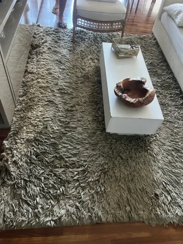Tapete grande felpudo - moderno e confortável