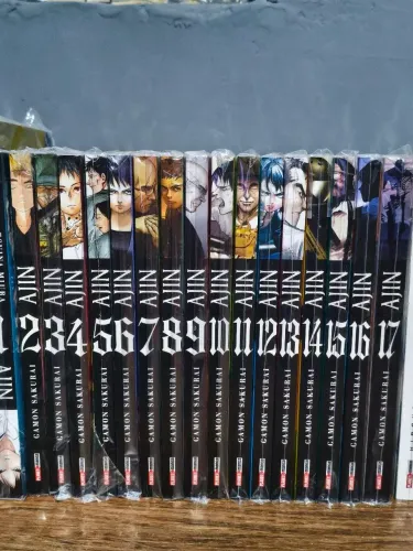 Coleção completa de ajin+box 