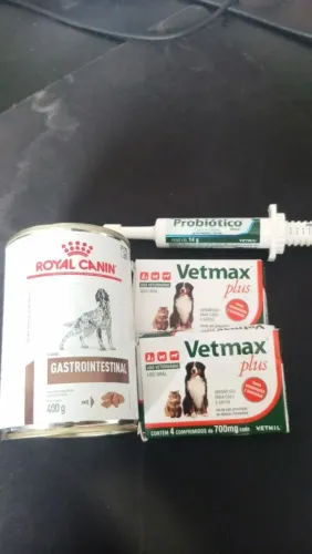 TRATAMENTOS PRA CÃES E GATOS (VETMAX,PRO BIÓTICO, GASTTROINTESTINAL)