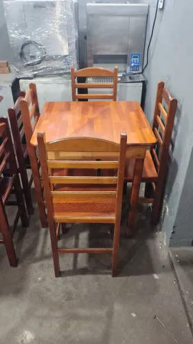 Mesas de madeira para restaurantes madeira maciça de 120x70 ou 70x70 