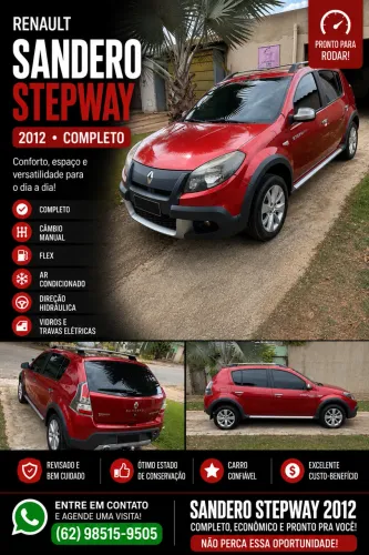 Renault Sandero Stepway Hi-flex 1.6 16V 5P 2012