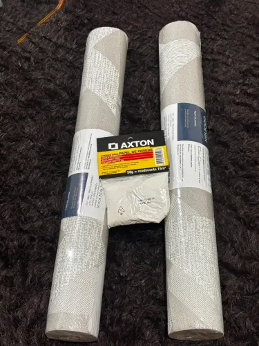 Papel de parede bobinex vinílico expandido- novo lacrado
