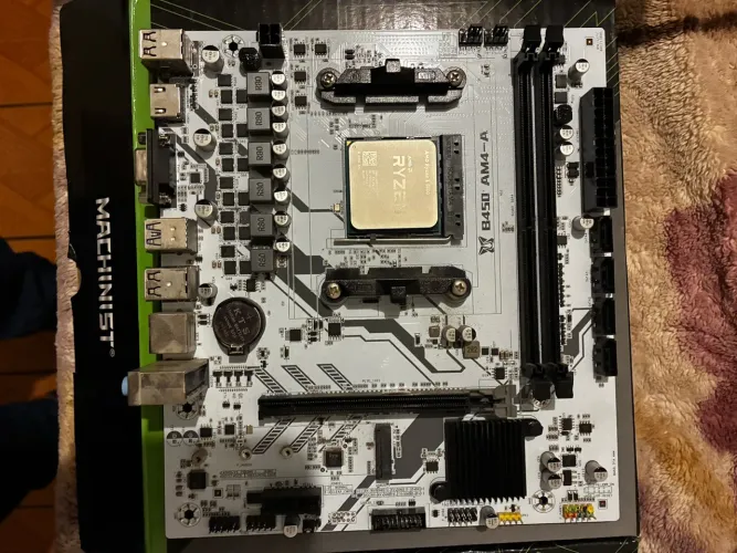 Placa mae + processador R5 5500