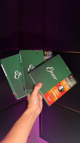 Encordoamento Elixir Contrabaixo 4 Cordas 040 e 045