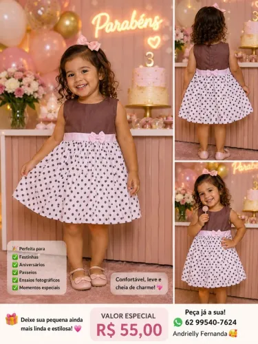 Vestidos Infantis