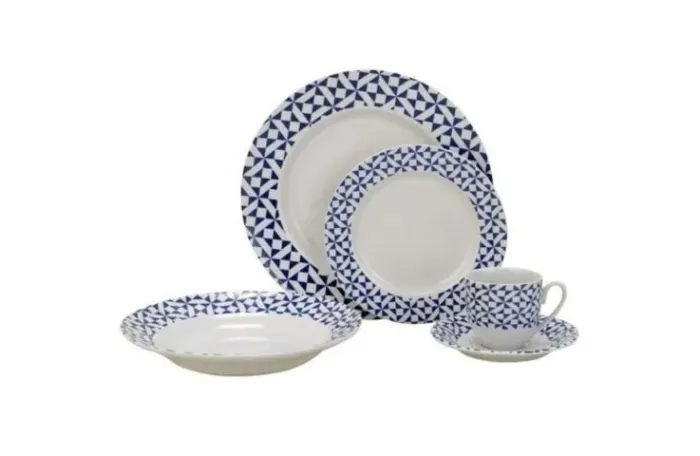 Aparelho de Jantar 20 Peças Blue Moon - Classic Home