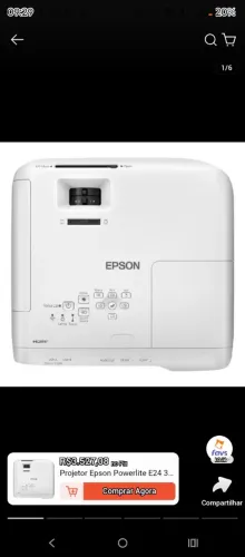 Projetor Epson Profissional 