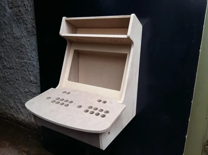 Gabinetes fliperama bar top evolution completo