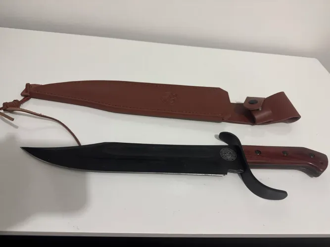 Faca Bowie Aço 1095 - Modelo Domina