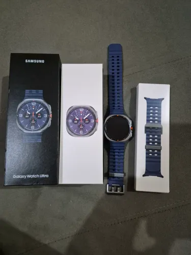 Samsung Galaxy Wacth Ultra 47mm LTE, Galaxy AI, NFC Titânio Aeroespacial