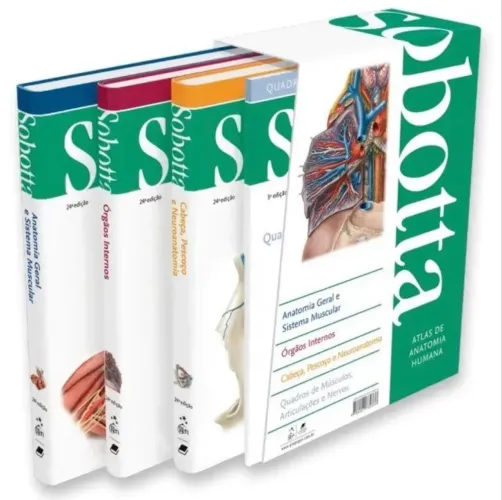 Atlas de Anatomia Sobotta - pouco usado