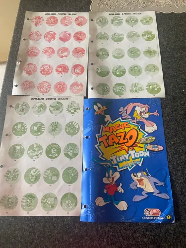 Album tazos tiny toon (folhas)