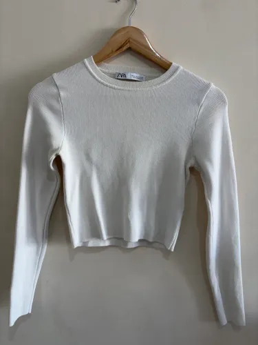 Blusa Zara Manga Longa