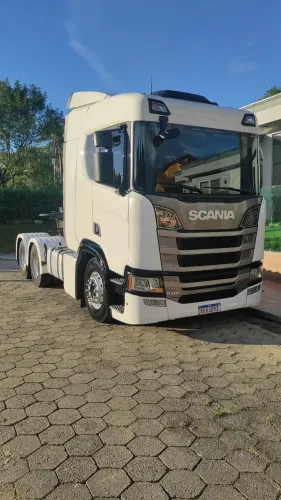 Scania R500 21/21 6x4 retarder/geladeira