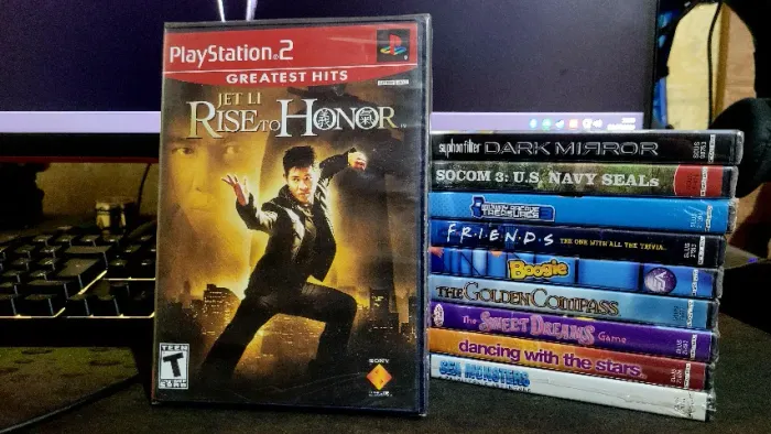 Jogo jet li rise to honor para ps2 - Novo lacrado