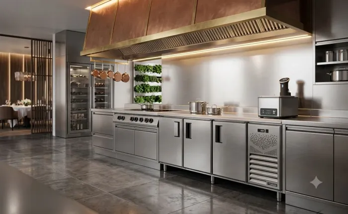 Ac balcão refrigerado 1.50mt Venâncio total inox 