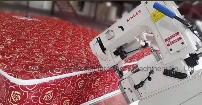 Máquina de costura para Fechar Colchões Ponto Corrente