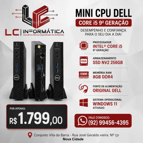 Mini CPU DELL i5 