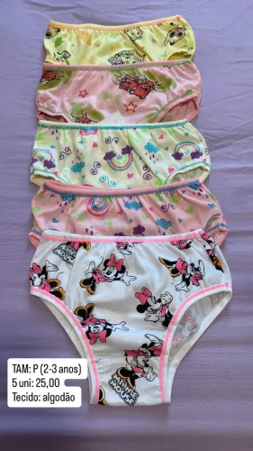 Calcinhas infantil