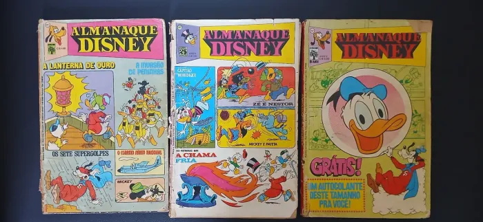 Kit 3 Almanaque disney 41 47 52
