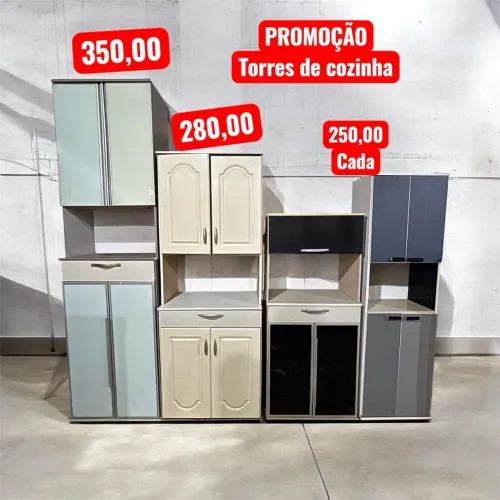 Torres e balcão de cozinha promoção