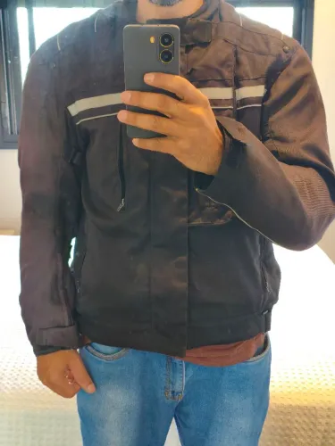 Jaqueta moto com airbag 